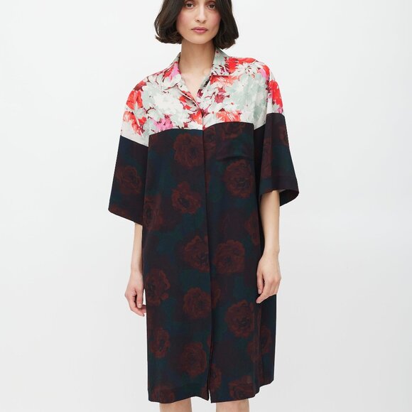 Dries Van Noten Dresses & Skirts - Dries Van Noten Dorali Bis Dress in Floral Size Large NWT